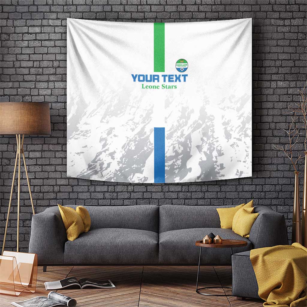 Custom Sierra Leone Football Tapestry Go Leone Stars - Wonder Print Shop