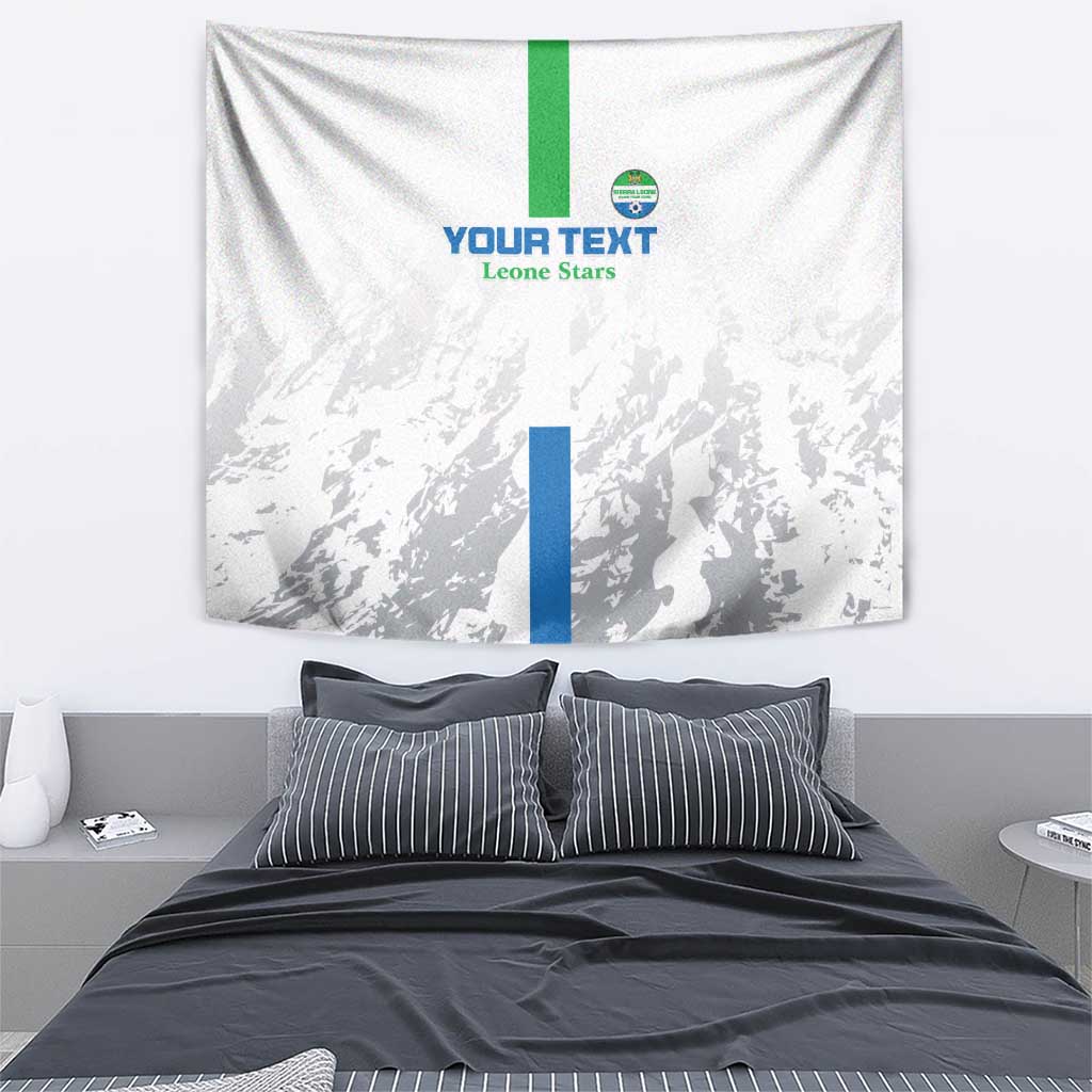 Custom Sierra Leone Football Tapestry Go Leone Stars - Wonder Print Shop