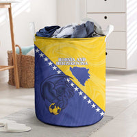 Bosnia and Herzegovina Football 2026 Laundry Basket The Dragons Of Europe - Wonder Print Shop