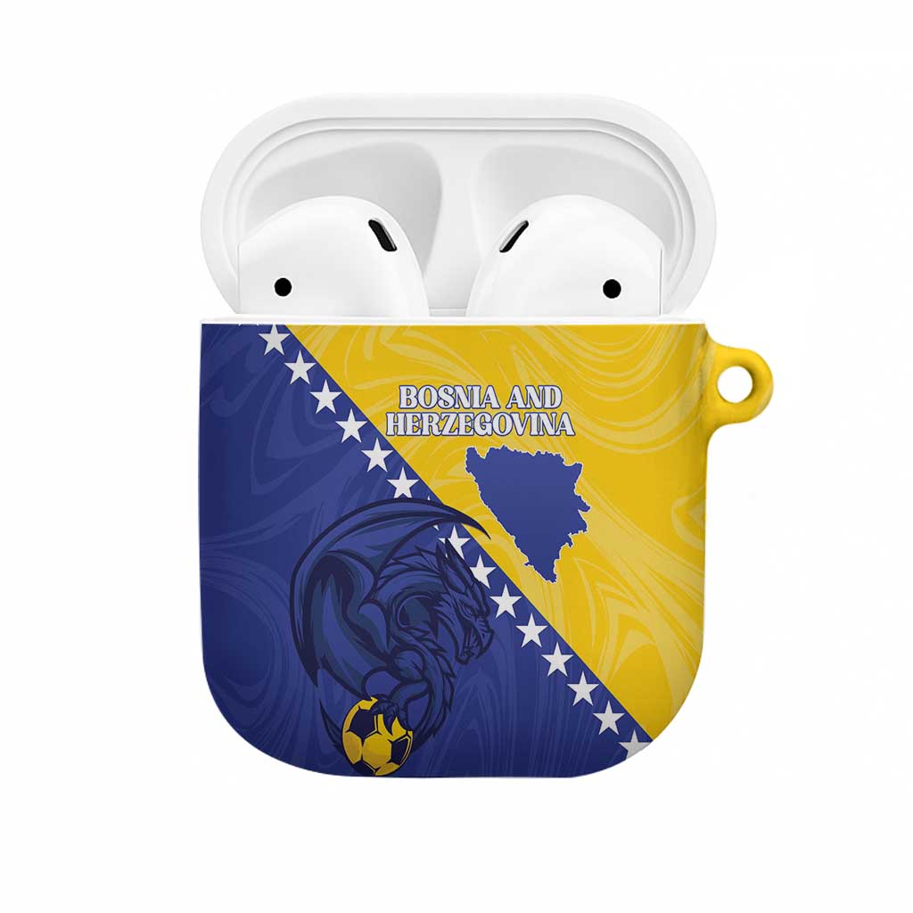 Bosnia and Herzegovina Football 2026 AirPods Case The Dragons Of Europe - Wonder Print Shop