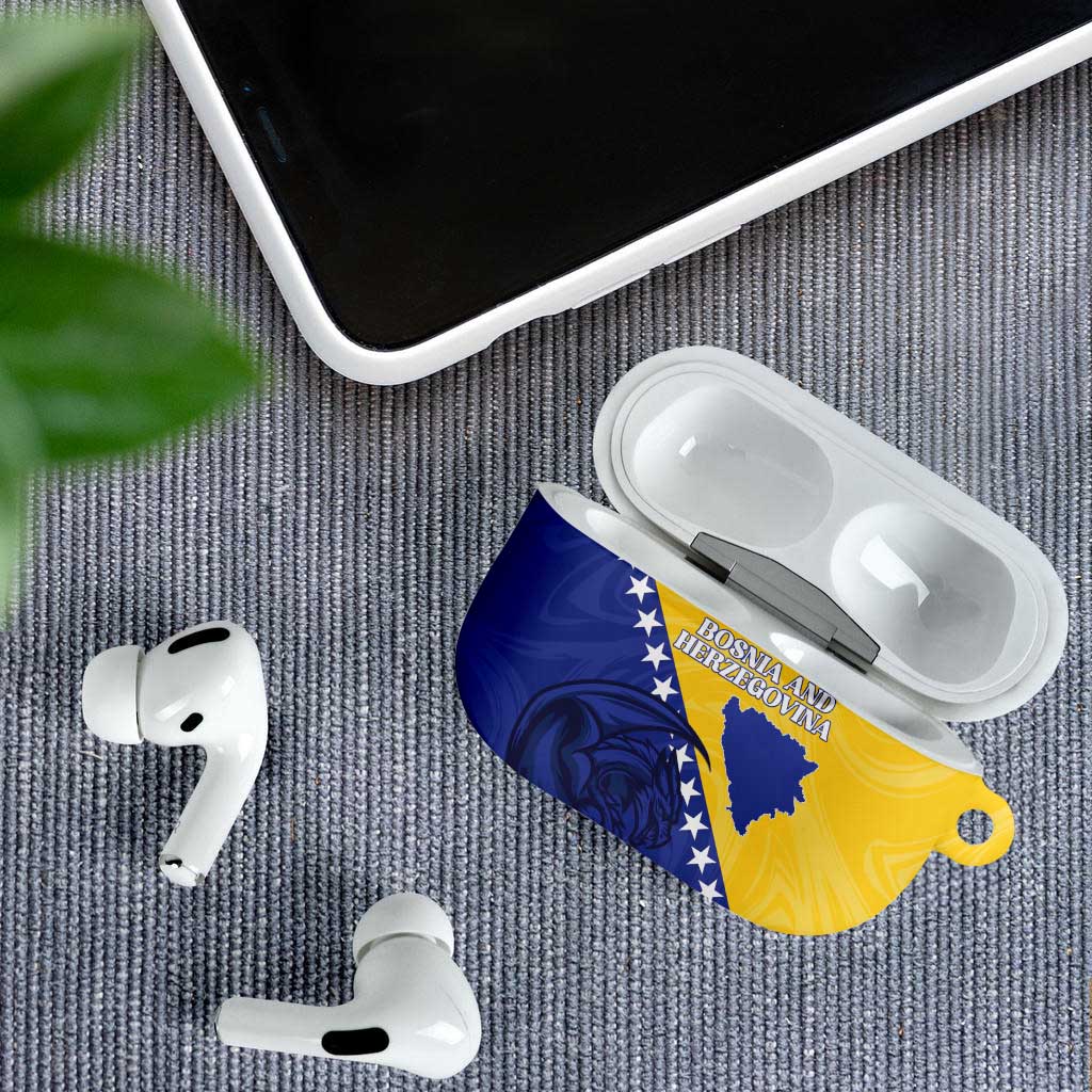 Bosnia and Herzegovina Football 2026 AirPods Case The Dragons Of Europe - Wonder Print Shop
