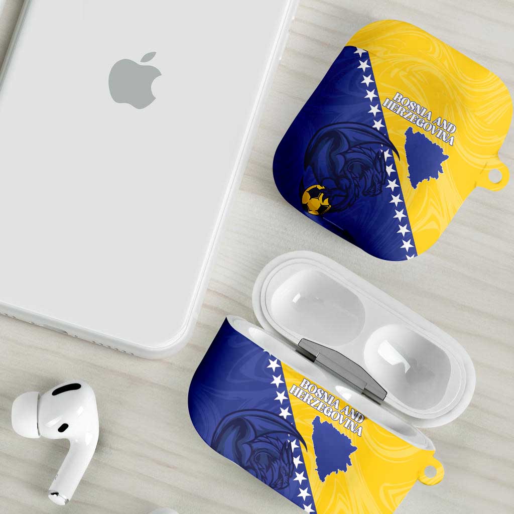 Bosnia and Herzegovina Football 2026 AirPods Case The Dragons Of Europe - Wonder Print Shop