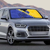Bosnia and Herzegovina Football 2026 Auto Sun Shade The Dragons Of Europe - Wonder Print Shop