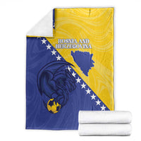 Bosnia and Herzegovina Football 2026 Blanket The Dragons Of Europe - Wonder Print Shop