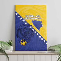 Bosnia and Herzegovina Football 2026 Canvas Wall Art The Dragons Of Europe - Wonder Print Shop