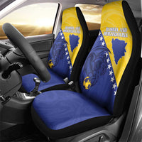 Bosnia and Herzegovina Football 2026 Car Seat Cover The Dragons Of Europe - Wonder Print Shop