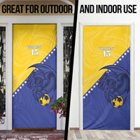 Custom Bosnia and Herzegovina Football 2026 Door Cover The Dragons Of Europe - Wonder Print Shop