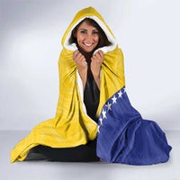 Bosnia and Herzegovina Football 2026 Hooded Blanket The Dragons Of Europe - Wonder Print Shop