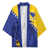 Custom Bosnia and Herzegovina Football 2026 Kimono The Dragons Of Europe - Wonder Print Shop