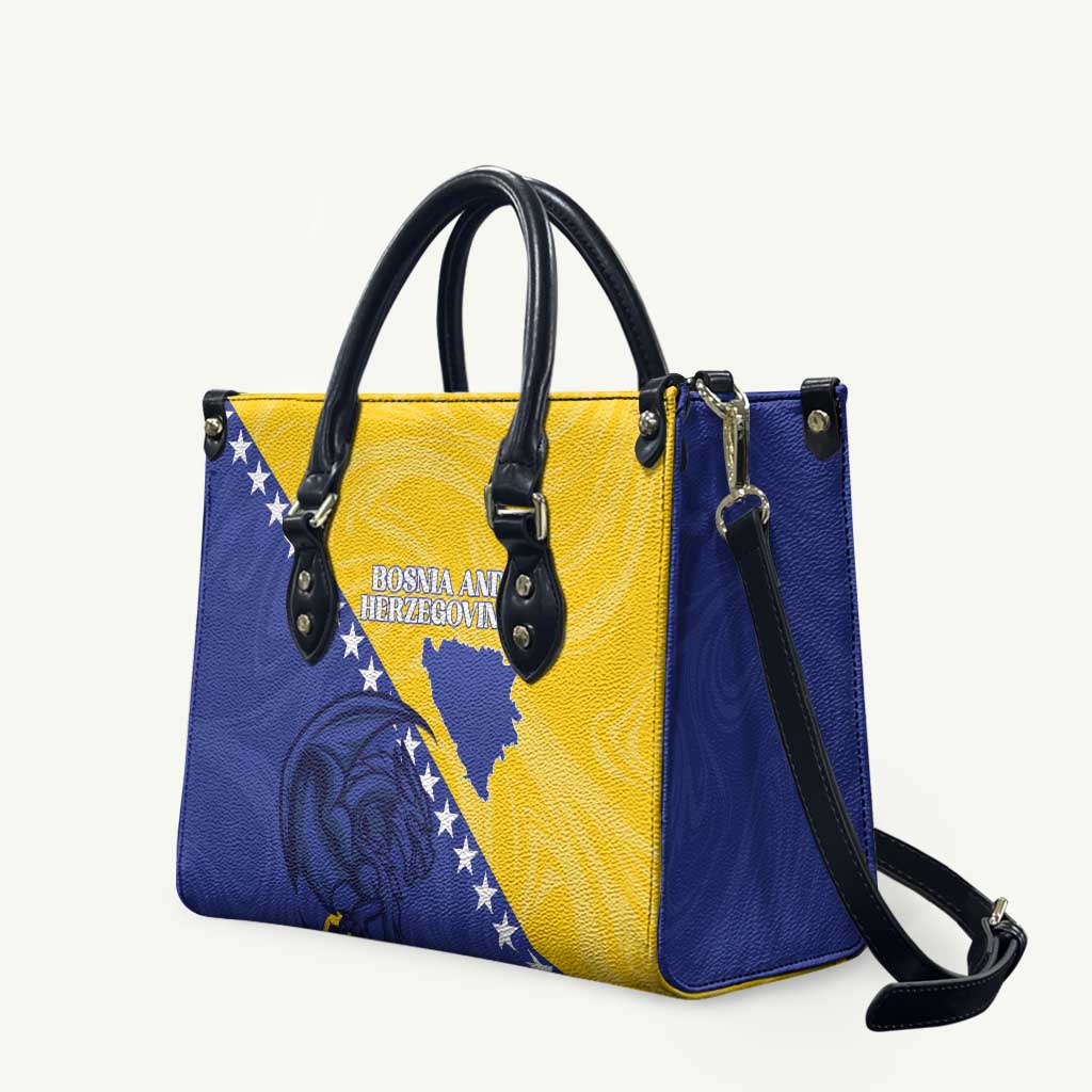 Bosnia and Herzegovina Football 2026 Leather Bag The Dragons Of Europe - Wonder Print Shop