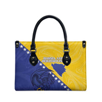 Bosnia and Herzegovina Football 2026 Leather Bag The Dragons Of Europe - Wonder Print Shop