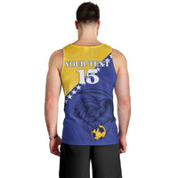 Custom Bosnia and Herzegovina Football 2026 Men Tank Top The Dragons Of Europe - Wonder Print Shop