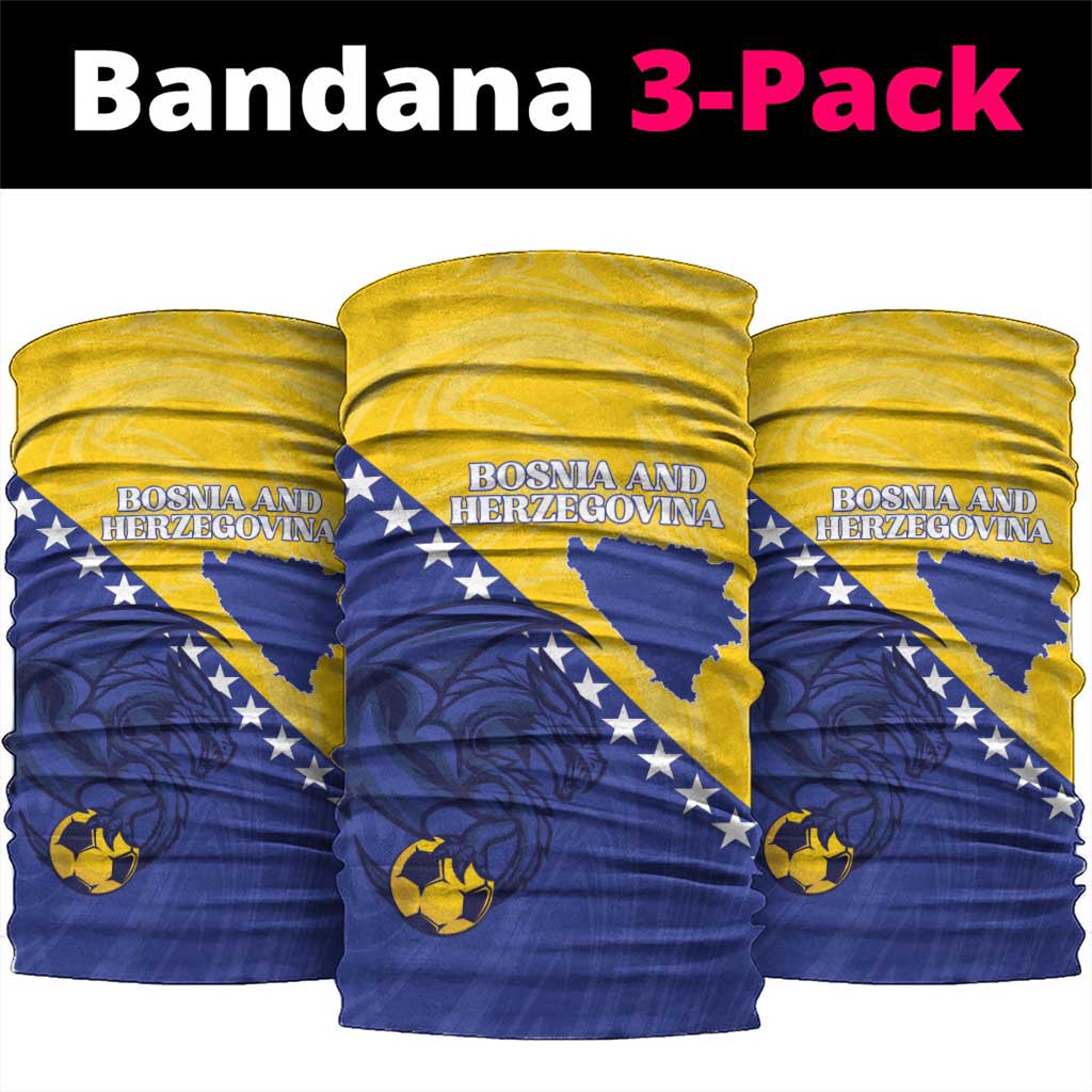 Bosnia and Herzegovina Football 2026 Neck Gaiter The Dragons Of Europe - Wonder Print Shop