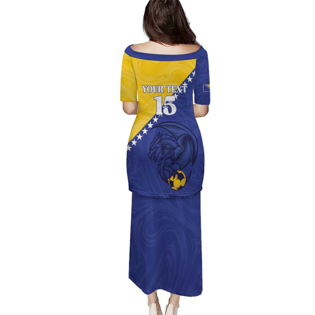 Custom Bosnia and Herzegovina Football 2026 Puletasi The Dragons Of Europe - Wonder Print Shop