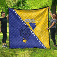 Bosnia and Herzegovina Football 2026 Quilt The Dragons Of Europe - Wonder Print Shop
