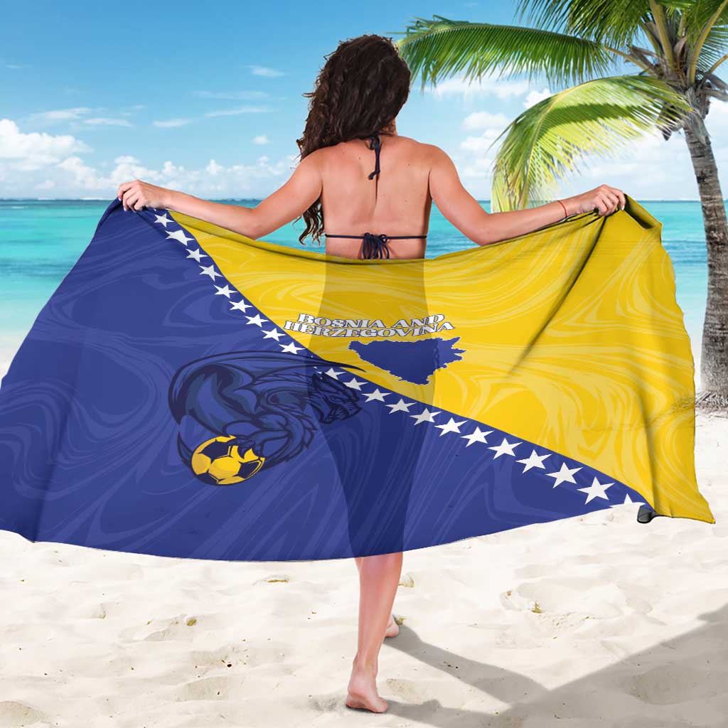 Bosnia and Herzegovina Football 2026 Sarong The Dragons Of Europe - Wonder Print Shop