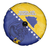 Bosnia and Herzegovina Football 2026 Spare Tire Cover The Dragons Of Europe - Wonder Print Shop