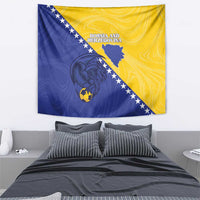 Bosnia and Herzegovina Football 2026 Tapestry The Dragons Of Europe - Wonder Print Shop