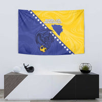 Bosnia and Herzegovina Football 2026 Tapestry The Dragons Of Europe - Wonder Print Shop