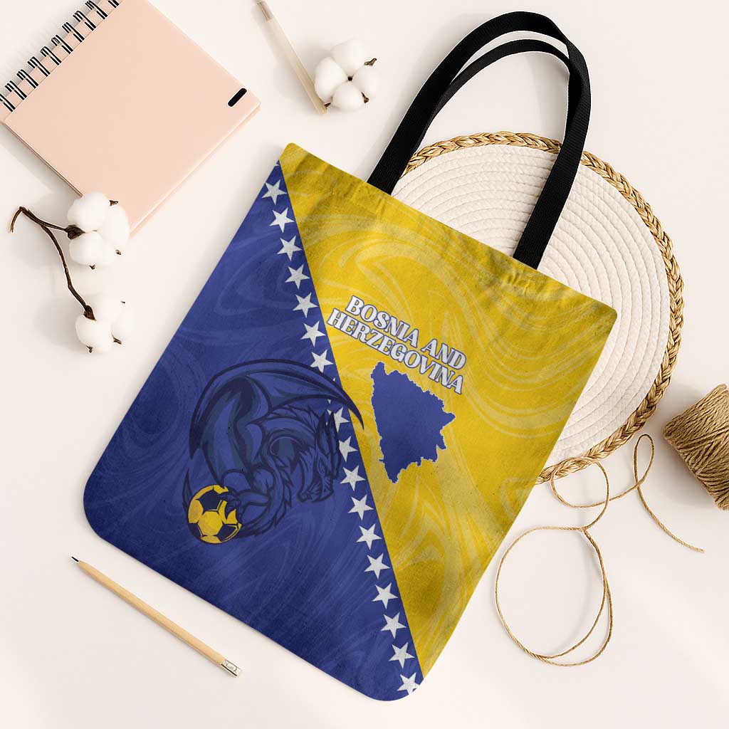 Bosnia and Herzegovina Football 2026 Tote Bag The Dragons Of Europe - Wonder Print Shop