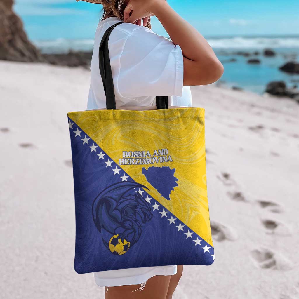 Bosnia and Herzegovina Football 2026 Tote Bag The Dragons Of Europe - Wonder Print Shop