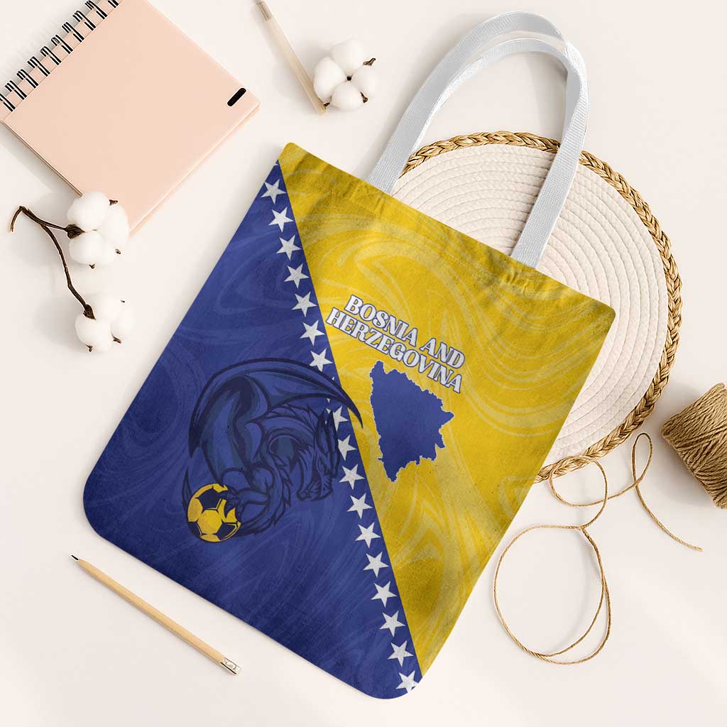 Bosnia and Herzegovina Football 2026 Tote Bag The Dragons Of Europe - Wonder Print Shop