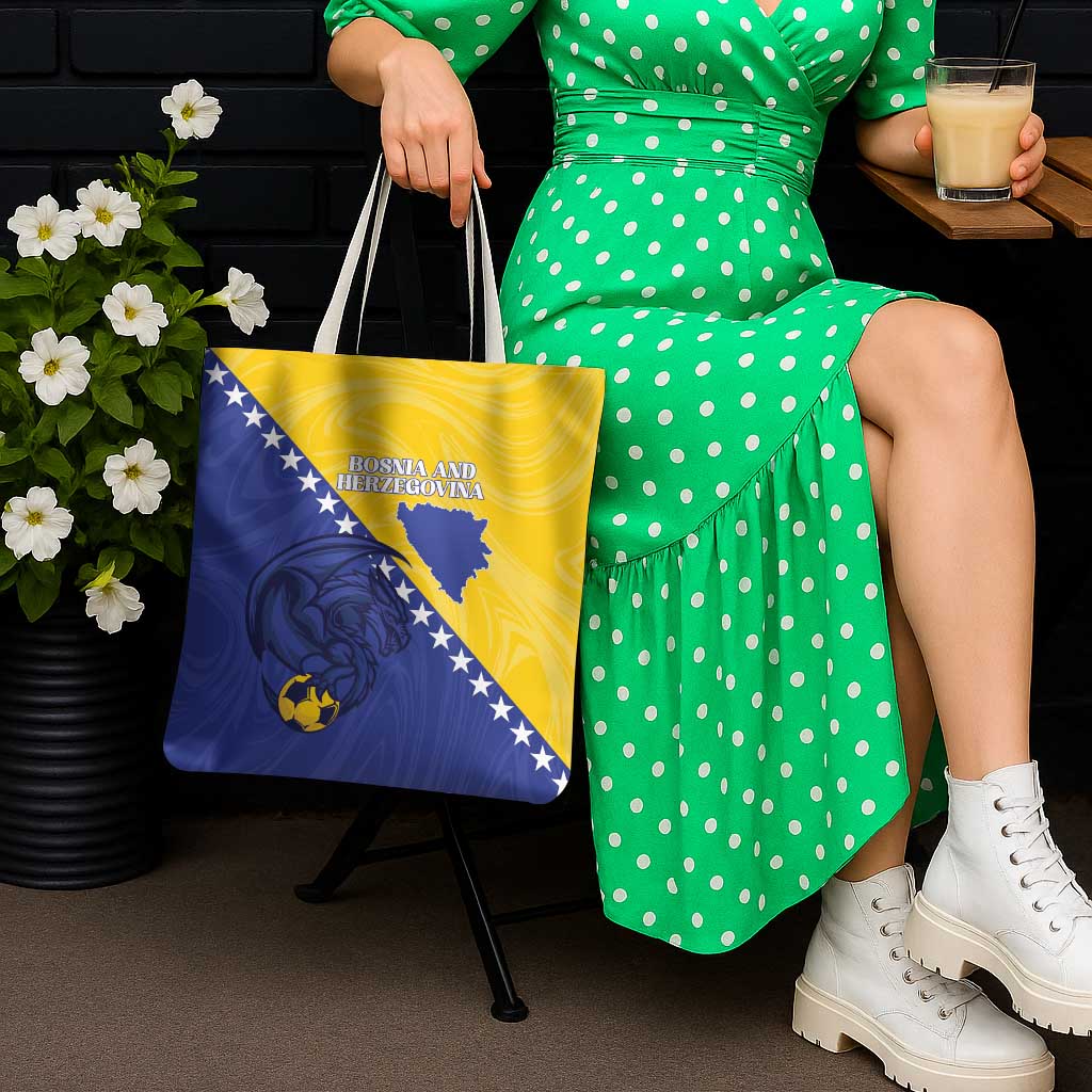 Bosnia and Herzegovina Football 2026 Tote Bag The Dragons Of Europe - Wonder Print Shop