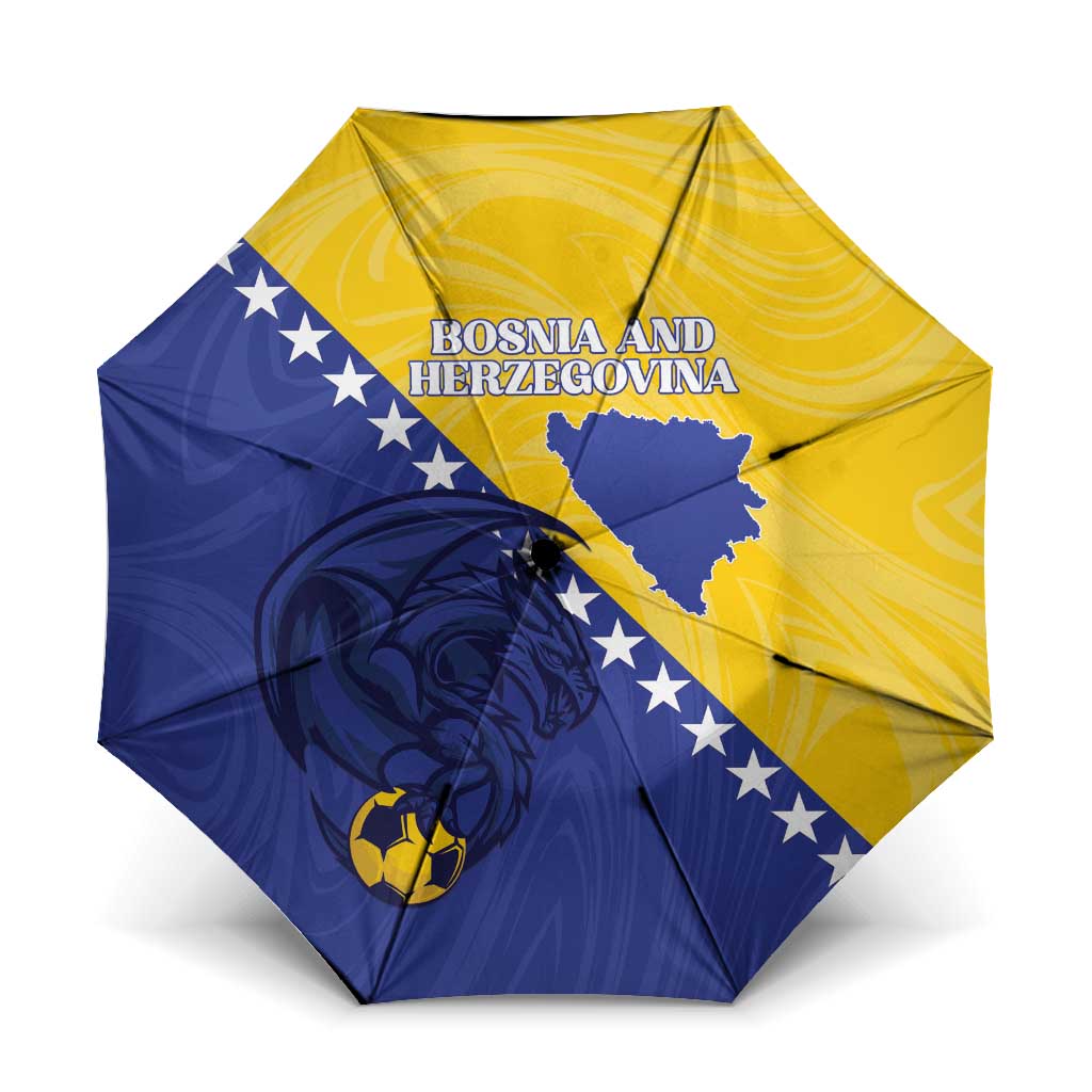 Bosnia and Herzegovina Football 2026 Umbrella The Dragons Of Europe - Wonder Print Shop