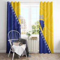 Bosnia and Herzegovina Football 2026 Window Curtain The Dragons Of Europe - Wonder Print Shop