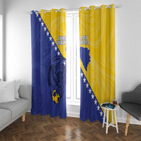 Bosnia and Herzegovina Football 2026 Window Curtain The Dragons Of Europe - Wonder Print Shop