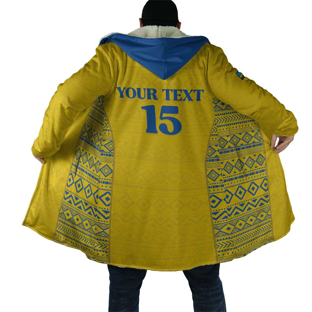 Rwanda Football Custom Cloak Stand With Amavubi - Yellow - Wonder Print Shop