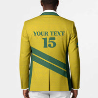 Custom Rwanda Football Blazer Pride Of Rwanda - Yellow - Wonder Print Shop
