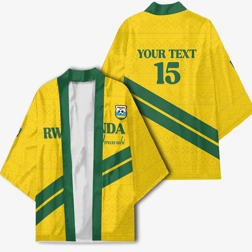 Custom Rwanda Football Kimono Pride Of Rwanda - Yellow - Wonder Print Shop