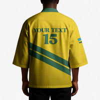 Custom Rwanda Football Kimono Pride Of Rwanda - Yellow - Wonder Print Shop