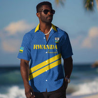 Custom Rwanda Football Hawaiian Shirt Pride Of Rwanda - Blue LT15