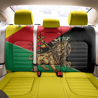 Ethiopia Empire 1270-1974 Back Car Seat Cover Lion Of Judah With Ethiopian Cross