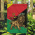 Ethiopia Empire 1270-1974 Garden Flag Lion Of Judah With Ethiopian Cross