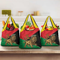 Ethiopia Empire 1270-1974 Grocery Bag Lion Of Judah With Ethiopian Cross