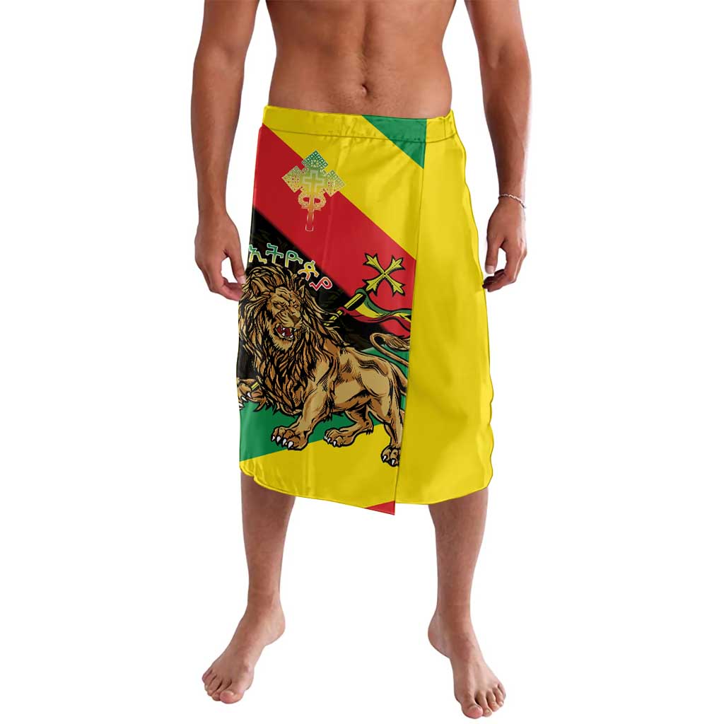 Ethiopia Empire 1270-1974 Lavalava Lion Of Judah With Ethiopian Cross