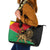 Ethiopia Empire 1270-1974 Leather Tote Bag Lion Of Judah With Ethiopian Cross