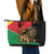 Ethiopia Empire 1270-1974 Leather Tote Bag Lion Of Judah With Ethiopian Cross
