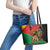 Ethiopia Empire 1270-1974 Leather Tote Bag Lion Of Judah With Ethiopian Cross
