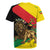 Ethiopia Empire 1270-1974 Rugby Jersey Lion Of Judah With Ethiopian Cross