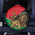 Ethiopia Empire 1270-1974 Spare Tire Cover Lion Of Judah With Ethiopian Cross