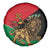 Ethiopia Empire 1270-1974 Spare Tire Cover Lion Of Judah With Ethiopian Cross