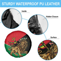 Ethiopia Empire 1270-1974 Spare Tire Cover Lion Of Judah With Ethiopian Cross