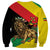 Ethiopia Empire 1270-1974 Sweatshirt Lion Of Judah With Ethiopian Cross