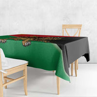 Ethiopia Empire 1270-1974 Tablecloth Lion Of Judah With Ethiopian Cross