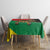 Ethiopia Empire 1270-1974 Tablecloth Lion Of Judah With Ethiopian Cross