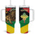 Ethiopia Empire 1270-1974 Tumbler With Handle Lion Of Judah With Ethiopian Cross